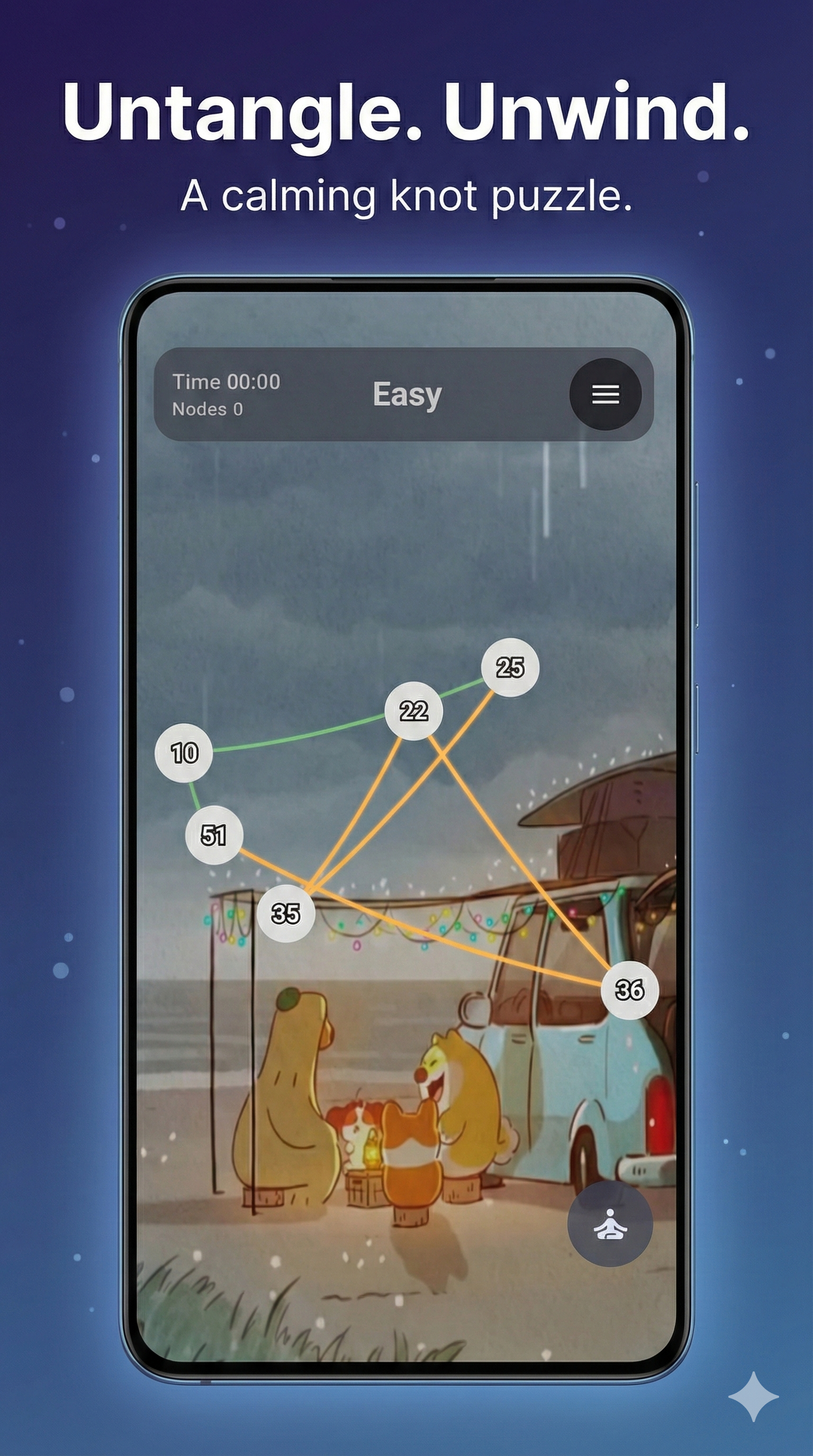 Ambient Knots gameplay screenshot 1